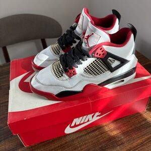 Air Jordan 4 Retro Fire Red (2020) (GS)